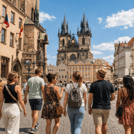Desde Viena: Praga – Grupo pequeño – Excursión de 1 día y recogida del hotel