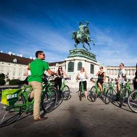 Viena de Bicicleta 3 horas de bicicleta tudo-em-um em inglês