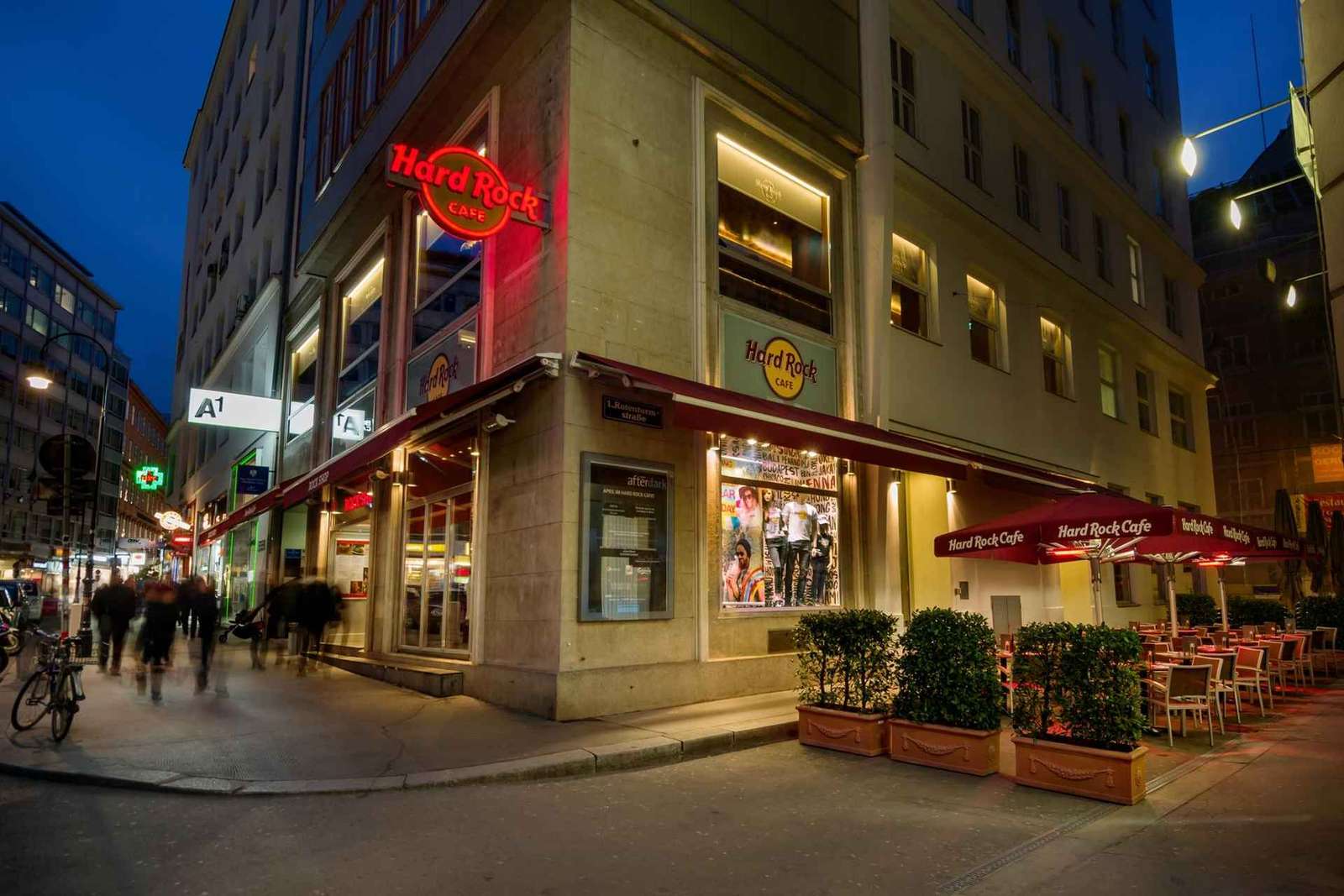 Viena: Hard Rock Café con menú fijo para almuerzo o cena