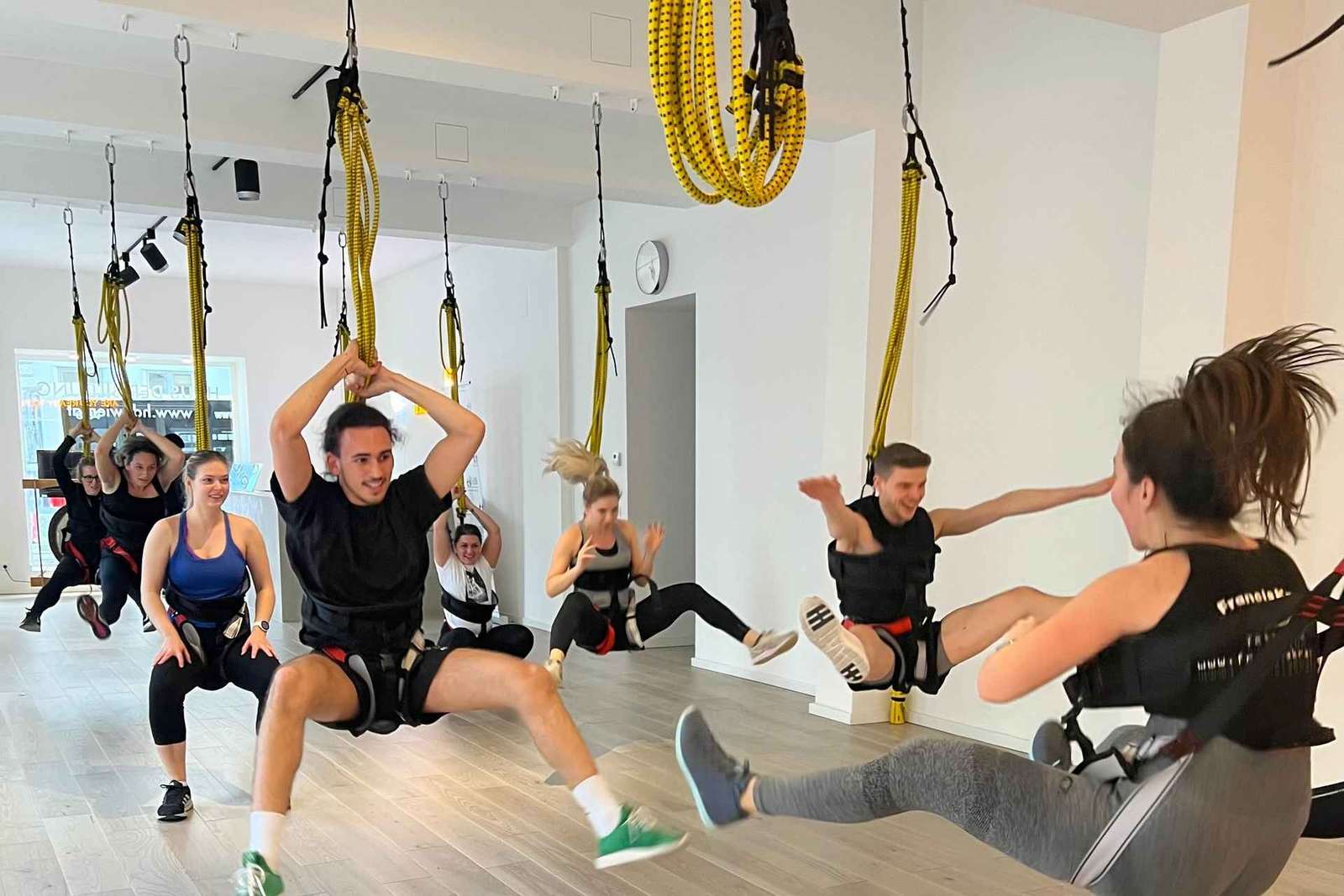 El entrenamiento más divertido de Viena: fitness con cuerdas elásticas