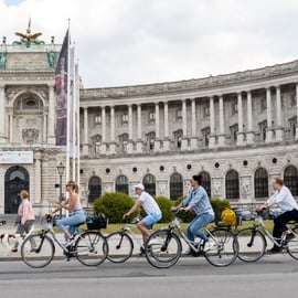 Viena: Passeio turístico guiado em bicicleta