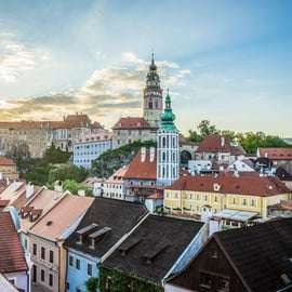 Viena: Traslado a Praga vía la fabulosa Cesky Krumlov