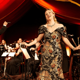 Viena: Cena-espectáculo de Johann Strauss en el Prater