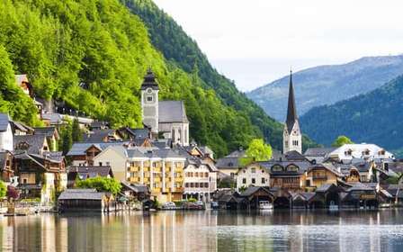 Viena: Excursão de um dia a Hallstatt e Salzburgo