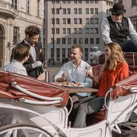 Viena: Experiencia culinaria en coche de caballos