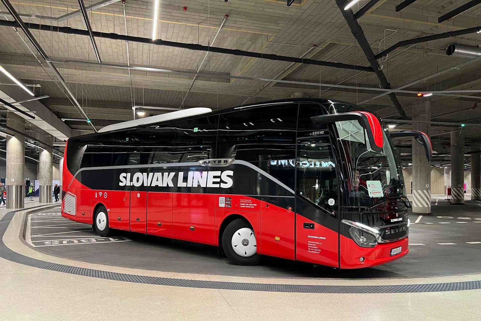 Bratislava - Aeropuerto de Viena: Traslado directo y fiable en autobús