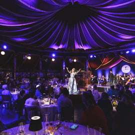 Viena: Cena-espectáculo de Johann Strauss en el Prater