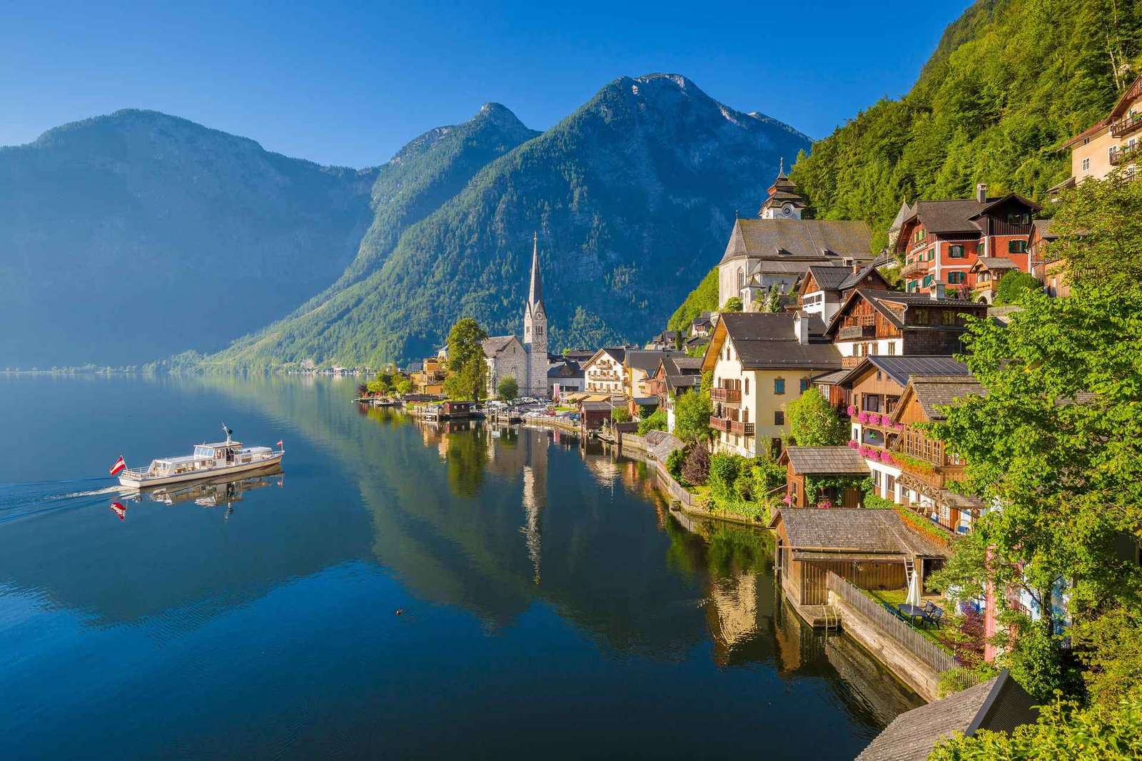 Viena: Excursión de un día a Hallstatt y los Picos Alpinos con ascensor Skywalk