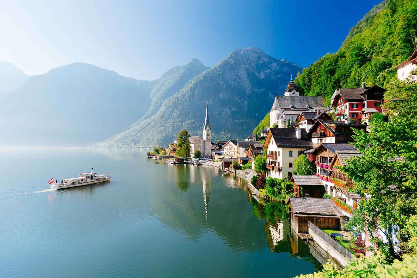 Desde Viena: Excursión de un día a Hallstatt y Salzkammergut