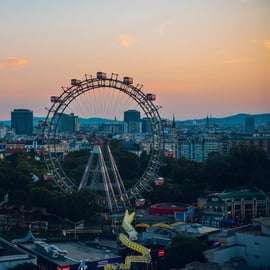 Viena: Paseo en Noria Gigante sin pasar por caja