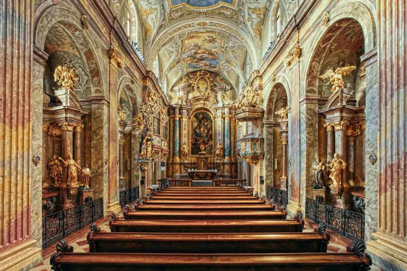 Viena: Concierto de música clásica en la iglesia de Santa Ana (Annakirche)