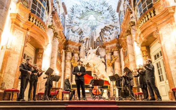 Viena: concierto 4 estaciones de Vivaldi en Karlskirche