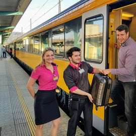 Praga: Traslado en tren a/desde el centro de Viena