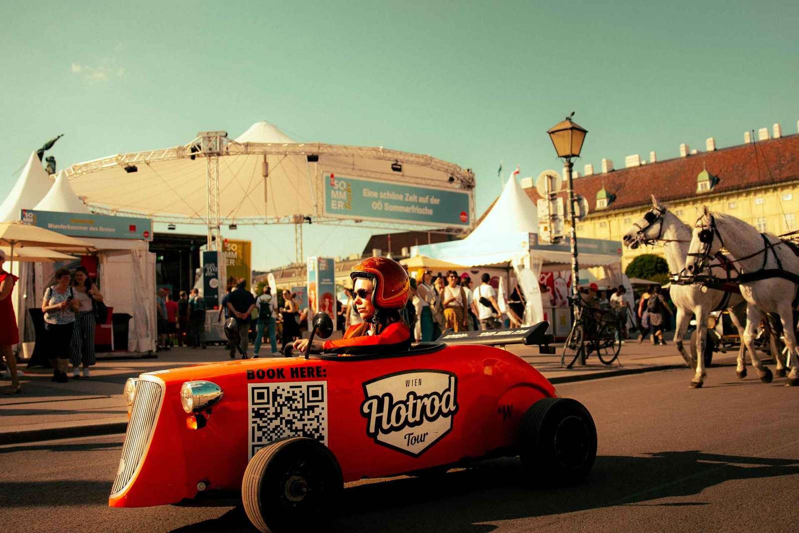 Viena: recorrido turístico en un hot rod