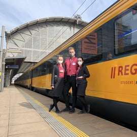 Praga: Traslado en tren a/desde el centro de Viena