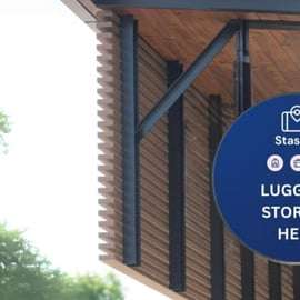 Viena: Consigna de equipajes cerca de la estación de tren