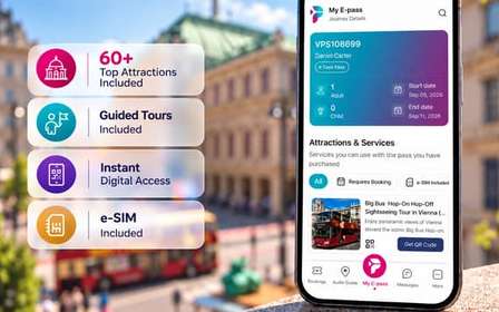 Viena: E-Pass con entrada a más de 35 atracciones