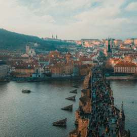 Viena: tour de día completo a Praga con recogida del hotel y regreso