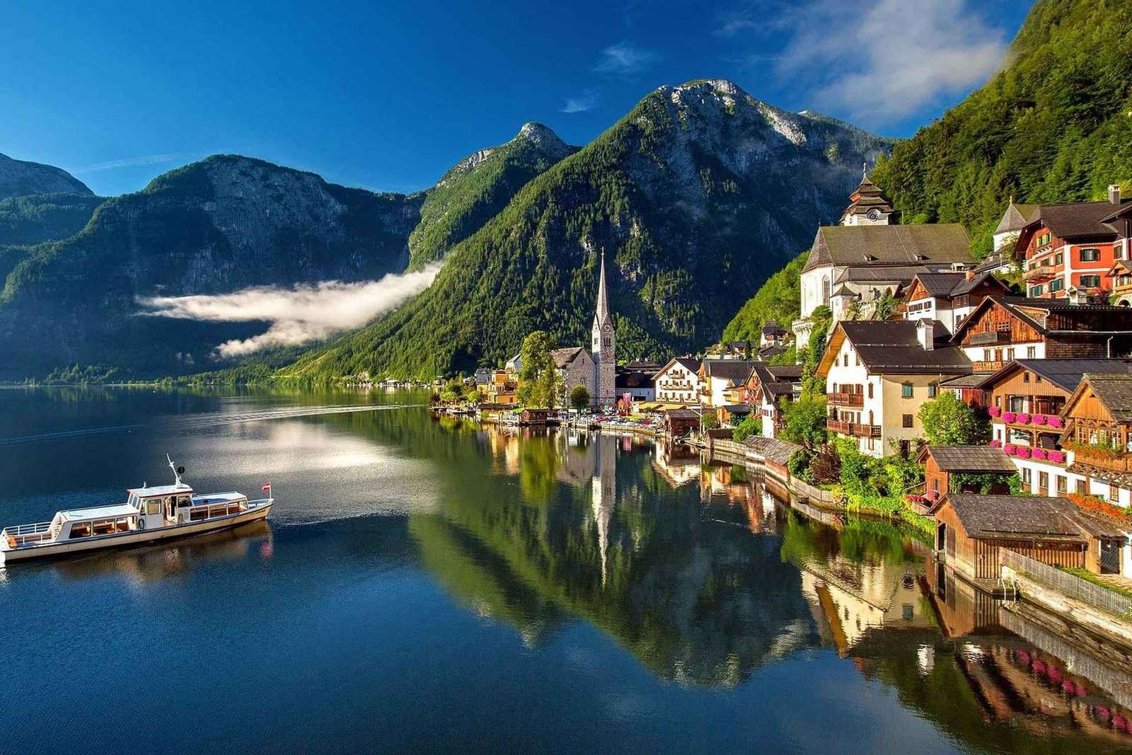 Desde Viena: excursión prémium de 1 día a Hallstatt y al castillo de Ort