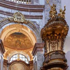 Viena: Ticket de entrada a la Karlskirche con terraza panorámica