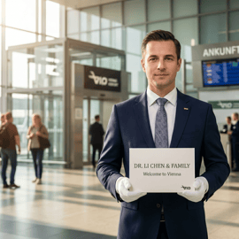 Viena: traslado privado desde/hacia el aeropuerto VIE