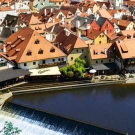 Viena: Traslado a Praga vía la fabulosa Cesky Krumlov