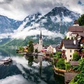 Viena: Viagem de um dia a Hallstatt com Plataforma de Observação Skywalk