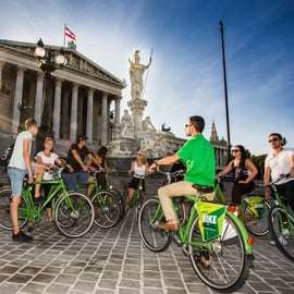 Viena de Bicicleta 3 horas de bicicleta tudo-em-um em inglês