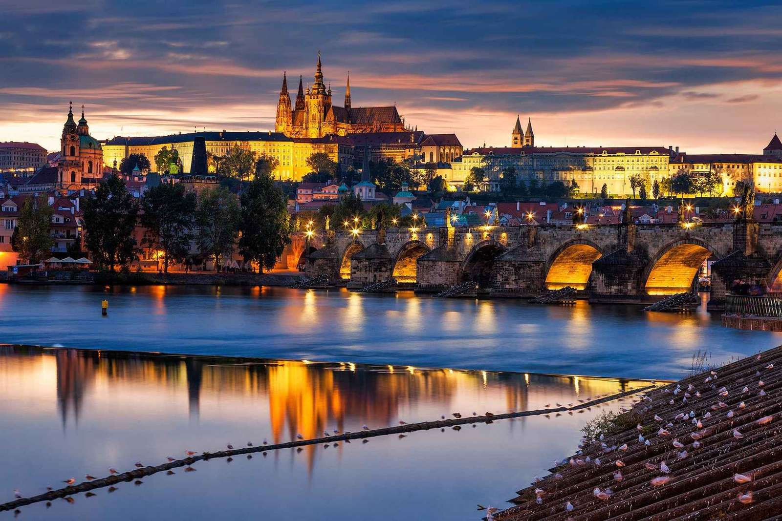 Viena: tour de día completo a Praga con recogida del hotel y regreso