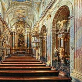 Viena: Concierto de música clásica en la iglesia de Santa Ana (Annakirche)