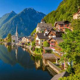 Viena: Excursión de un día a Hallstatt y los Picos Alpinos con ascensor Skywalk