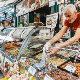 Viena: Tour gastronómico por el Naschmarkt