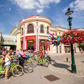 Viena de Bicicleta 3 horas de bicicleta tudo-em-um em inglês
