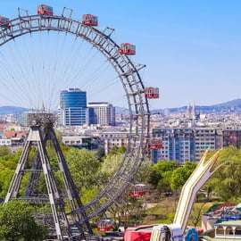 Viena: Paseo en Noria Gigante sin pasar por caja